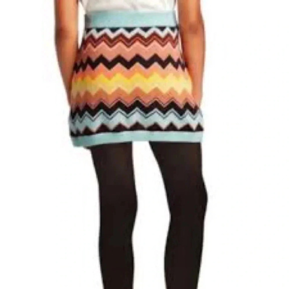 NWT new target missoni 20 years design medium girls chevron zig zag knit skirt - Picture 12 of 12